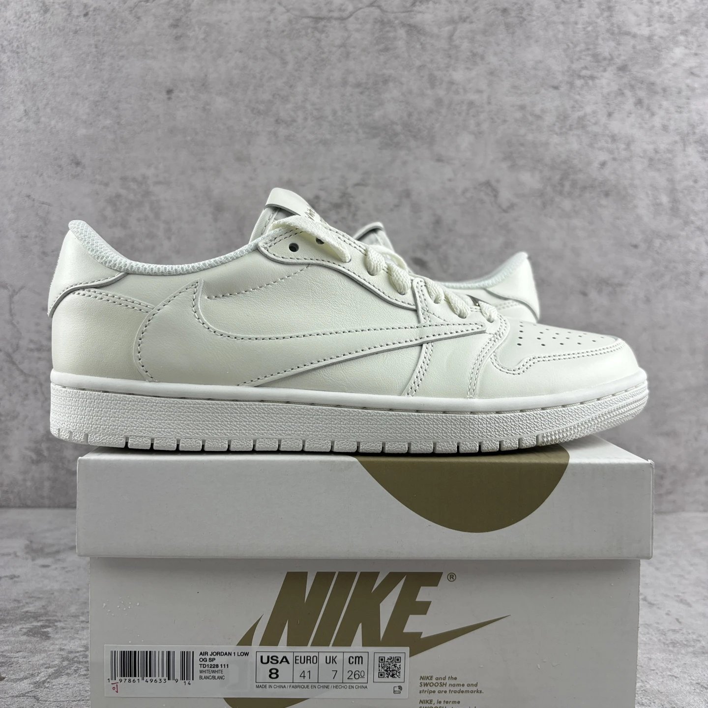 Jordan 1 Golf Travis Scott Neutral Olive