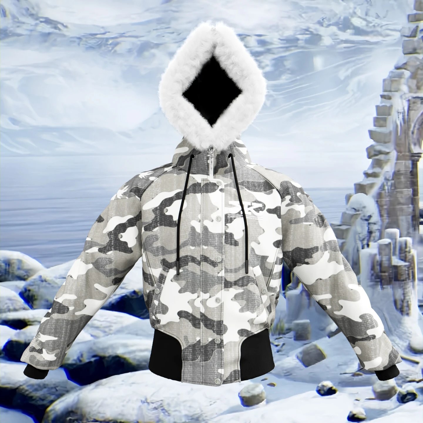 Stussy X Alpha Industries Fur Jacket (2 Colors)