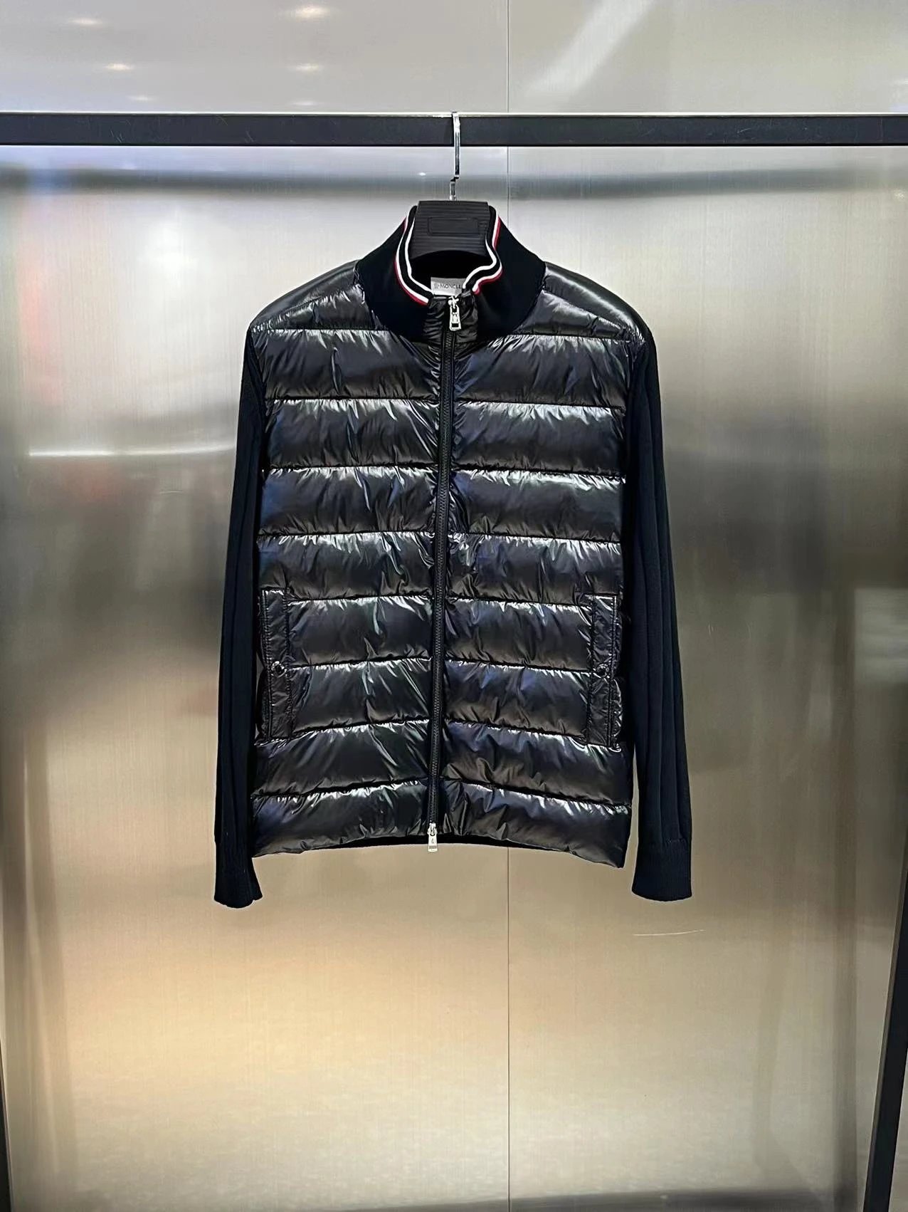 Moncler Padded Cotton Zip-up Cardigan
