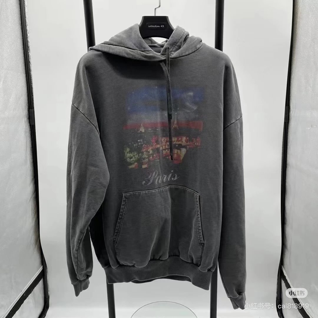 Balenciaga Balenciaga Paris Souvenier Hoodie
