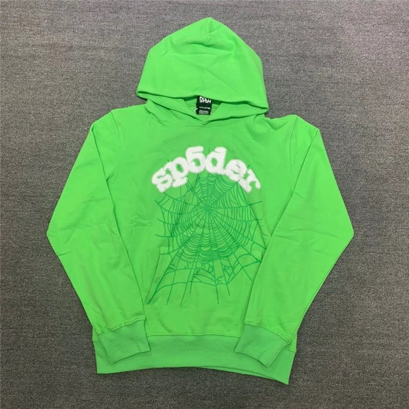 Sp5der Brown Hoodie
