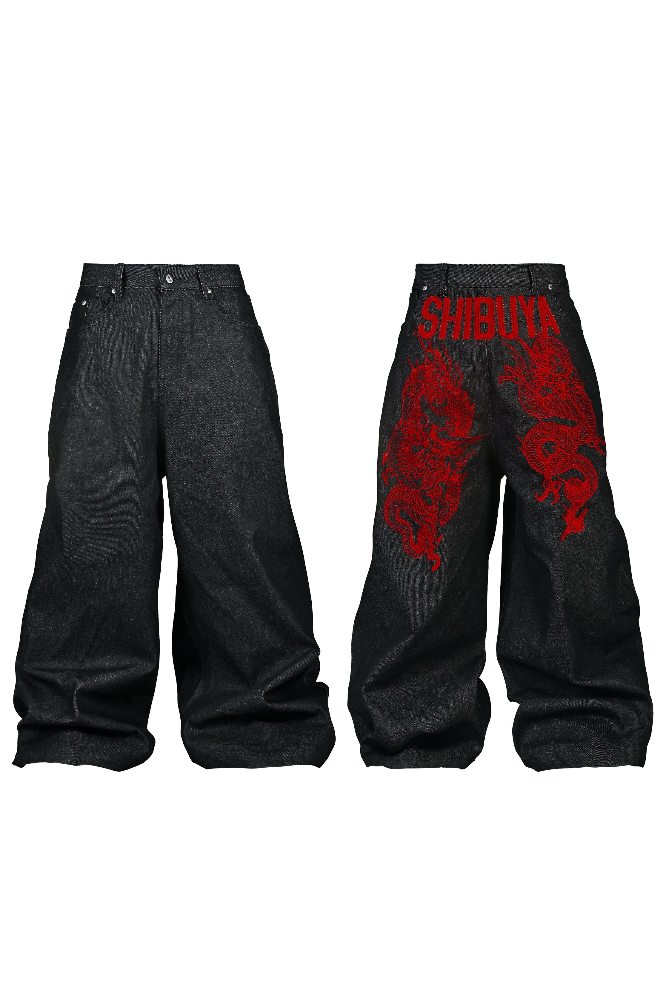 Rye Chasin Shibuya Embroidered Denim