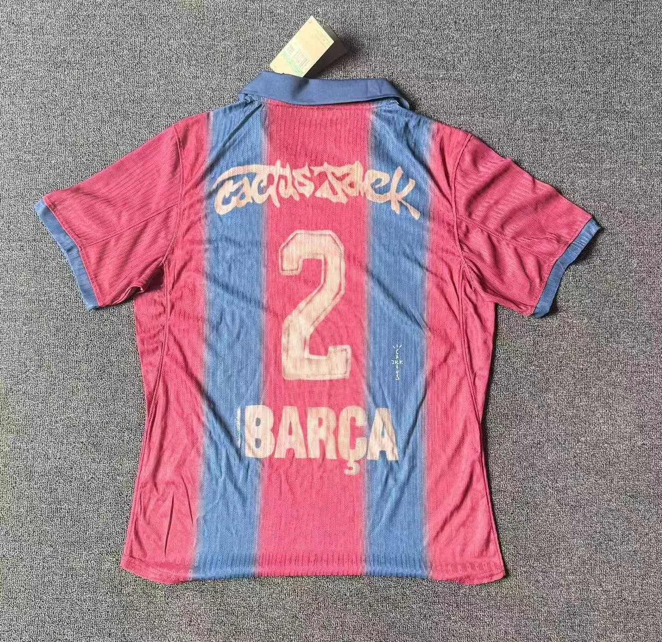 Cactus Jack X Spotify Fc Barcelona Jersey