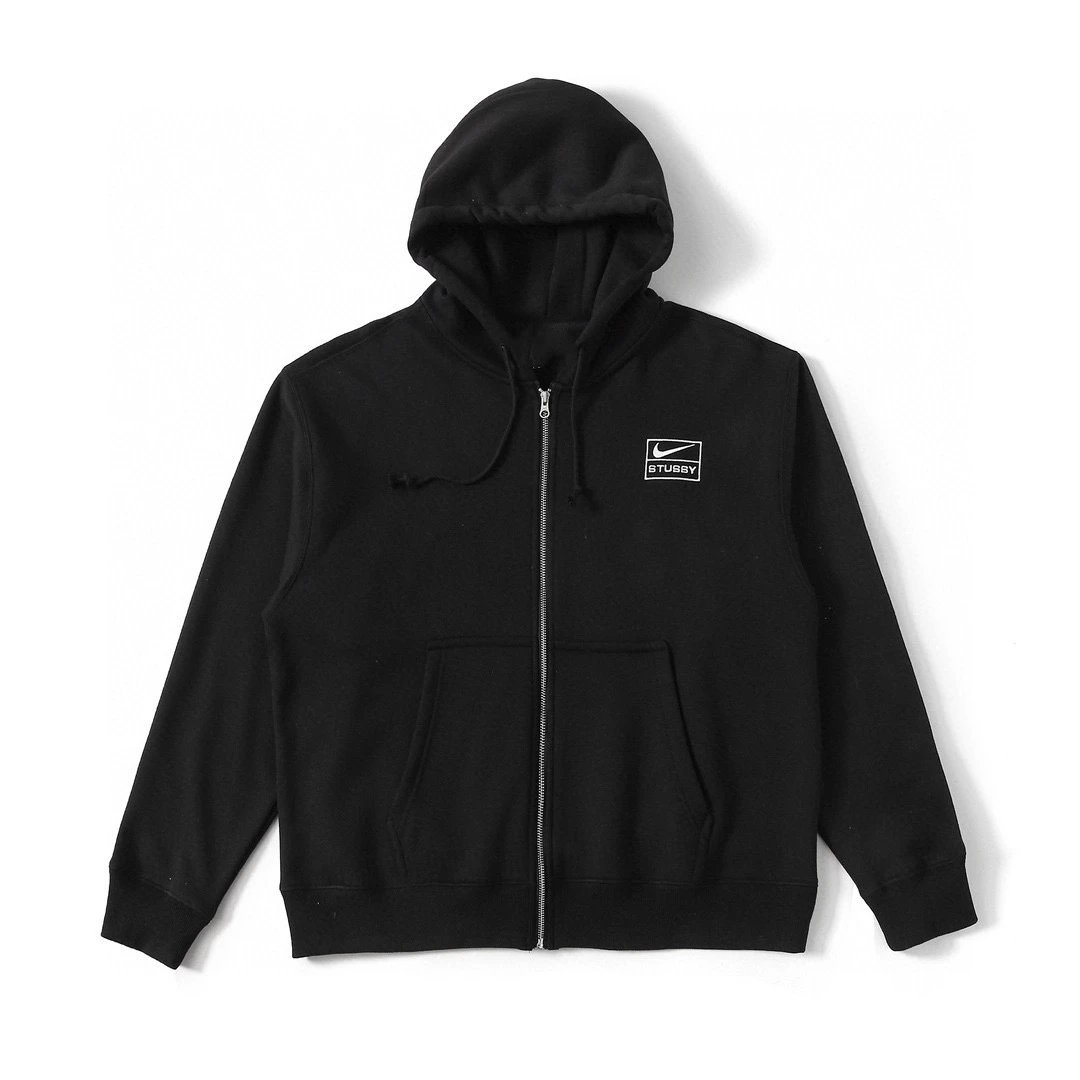 Sussy Zip Hoodie Black