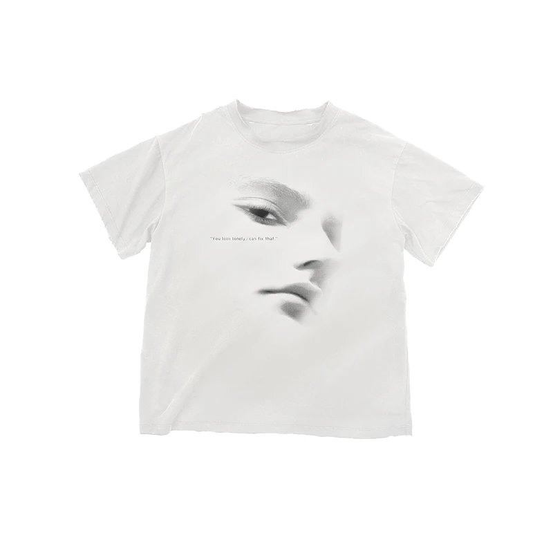 Wanna Lab You Look Lonely Printed Tee (2 Colorways)