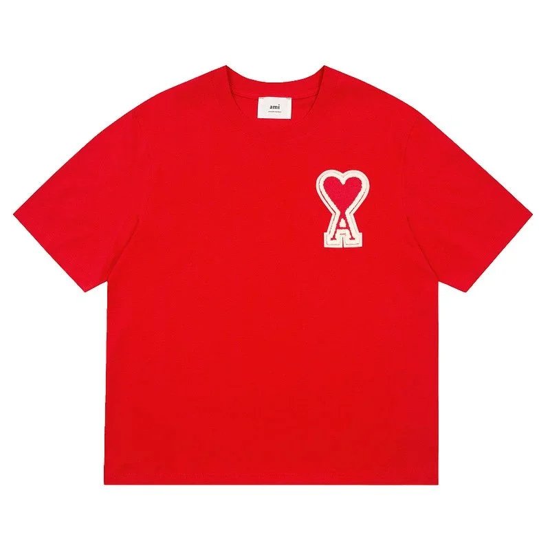 Ami Paris Tees With Big Logo