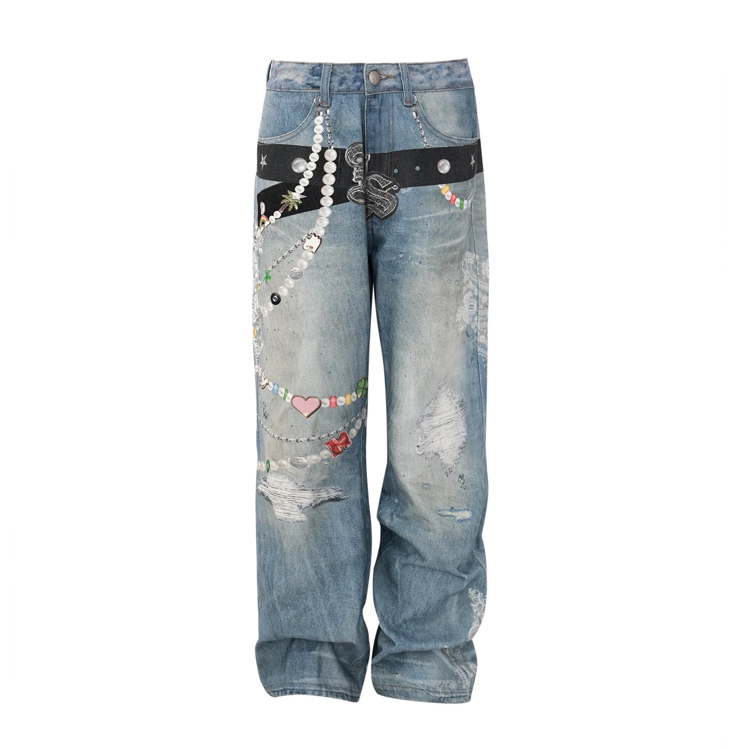 Small Town Kid Trompe L'oeuil Denim 3 (5 Colorways)