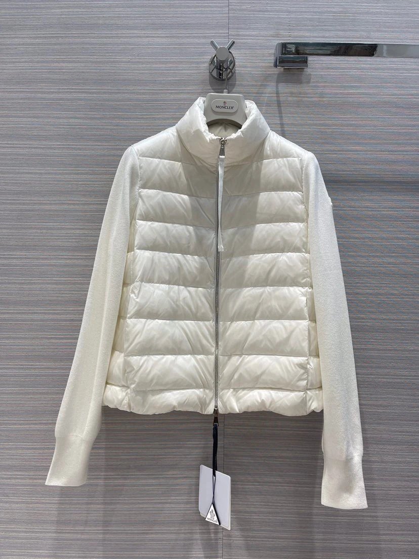 Moncler Padded Cotton Zip-up Cardigan