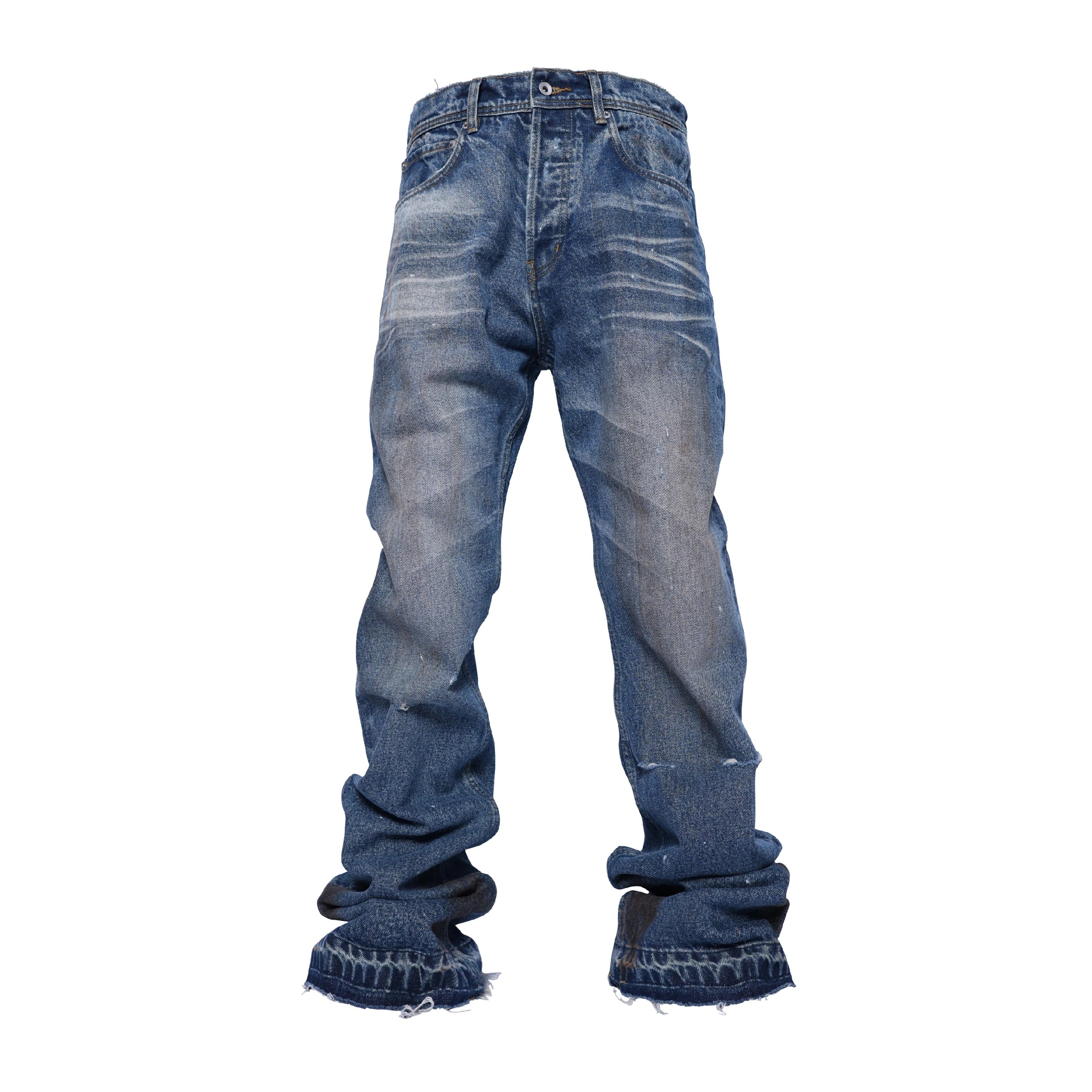 Groupmarek Blue Washed Rust Old Cat Denim