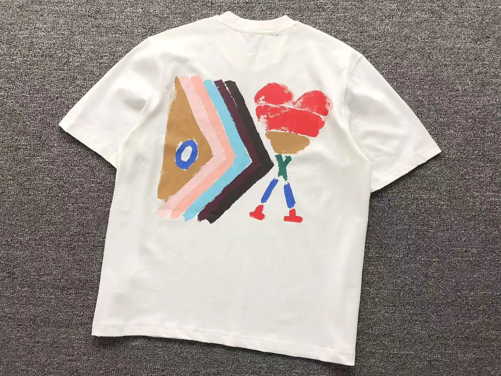 Ami Paris Tees With Small Logo