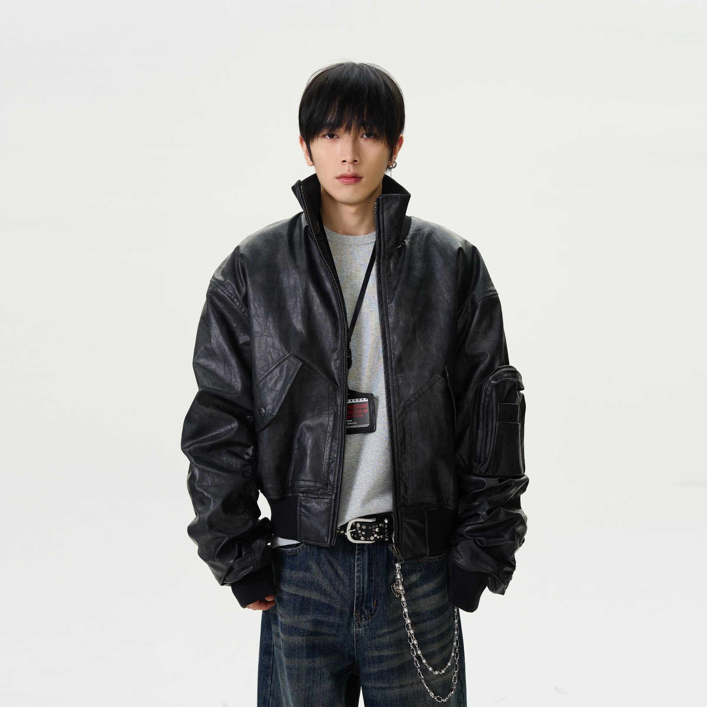 Wlnext Heavy Leather Jacket