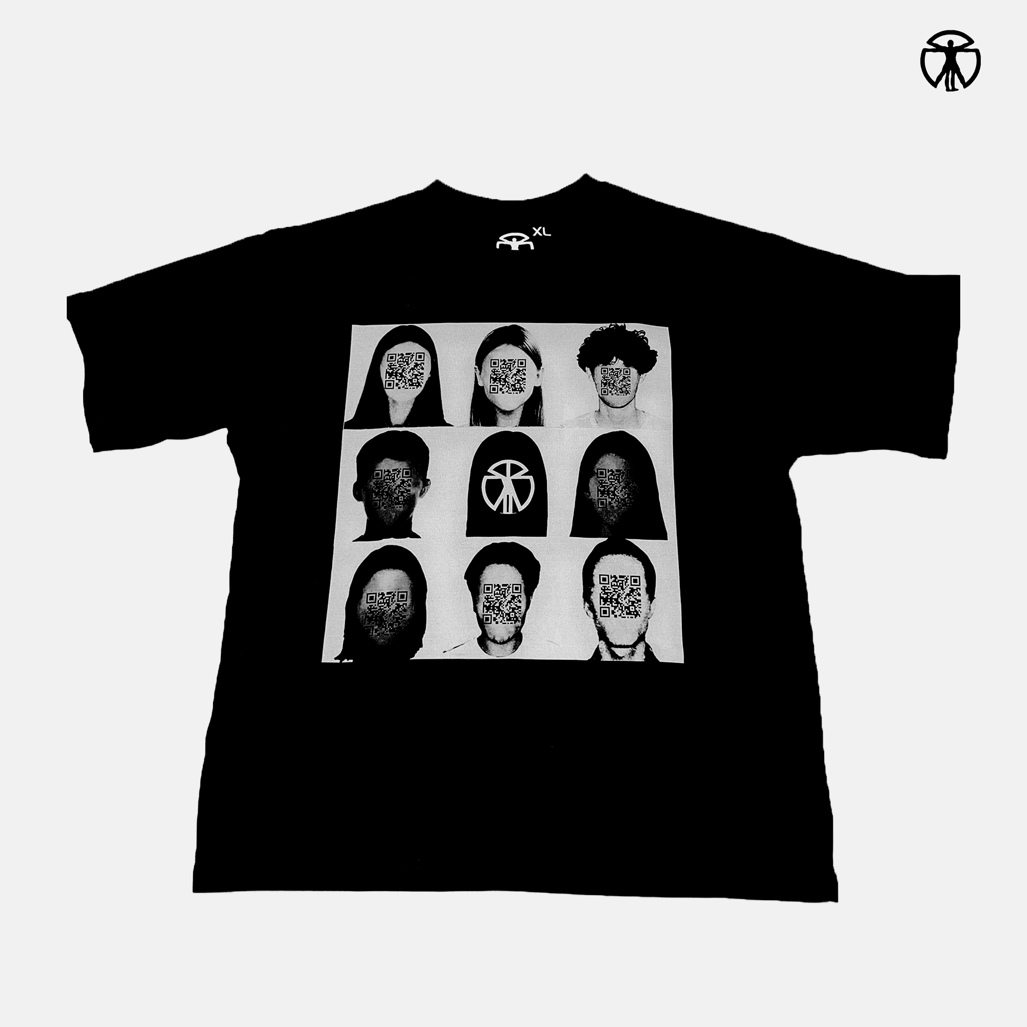 Human Register “code” Tee