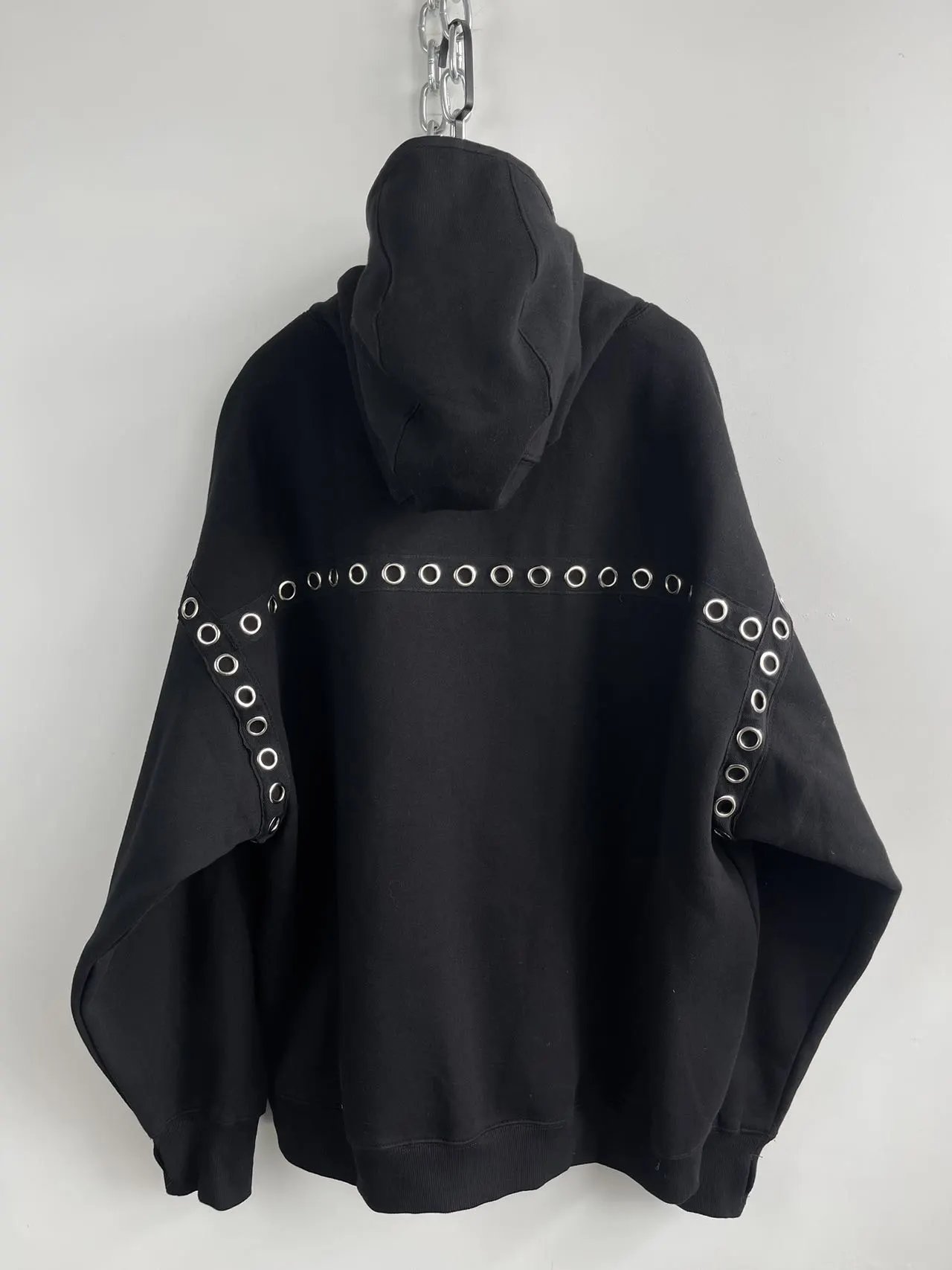 Hell System Studded Hoodie