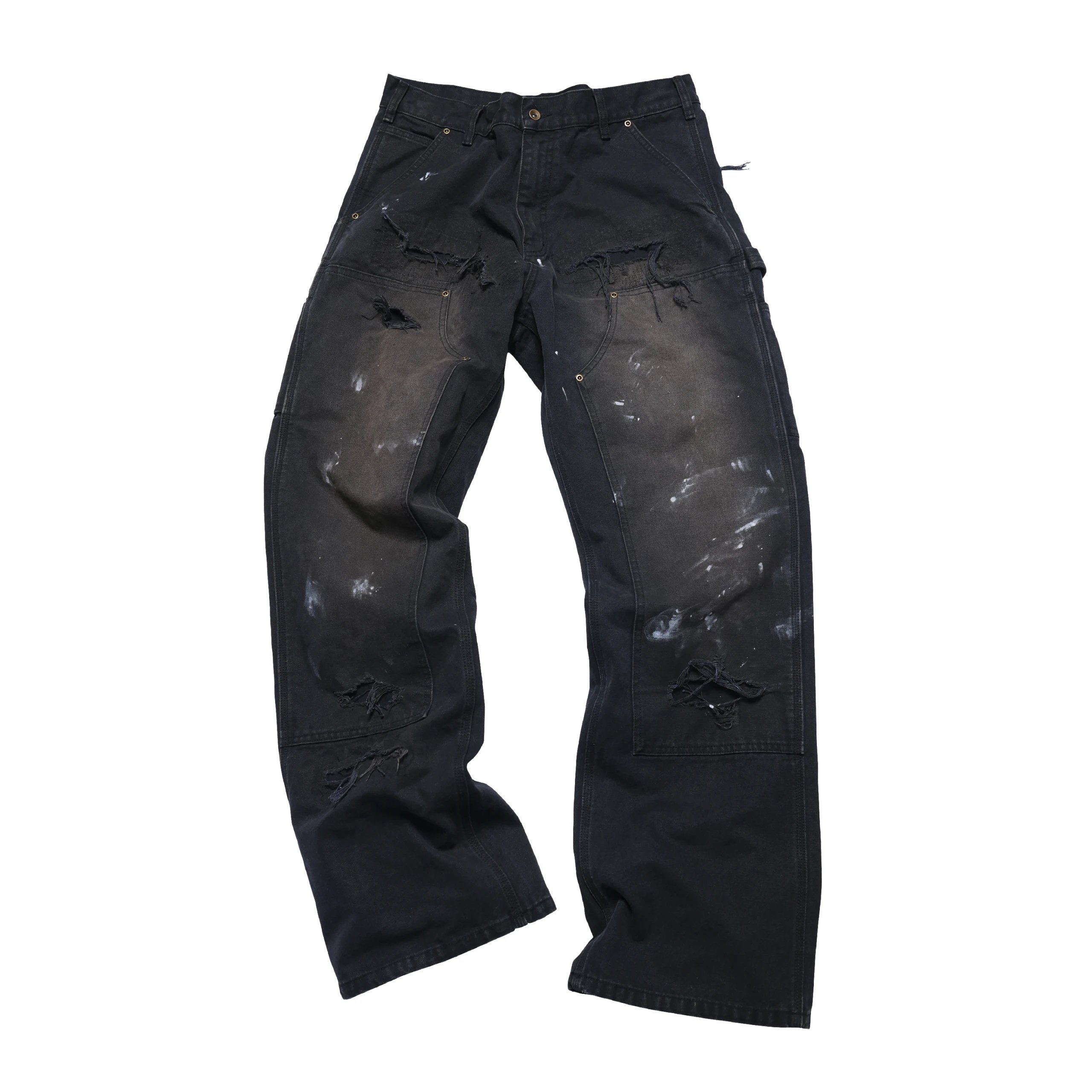 Groupmarek Black Distressed Denim