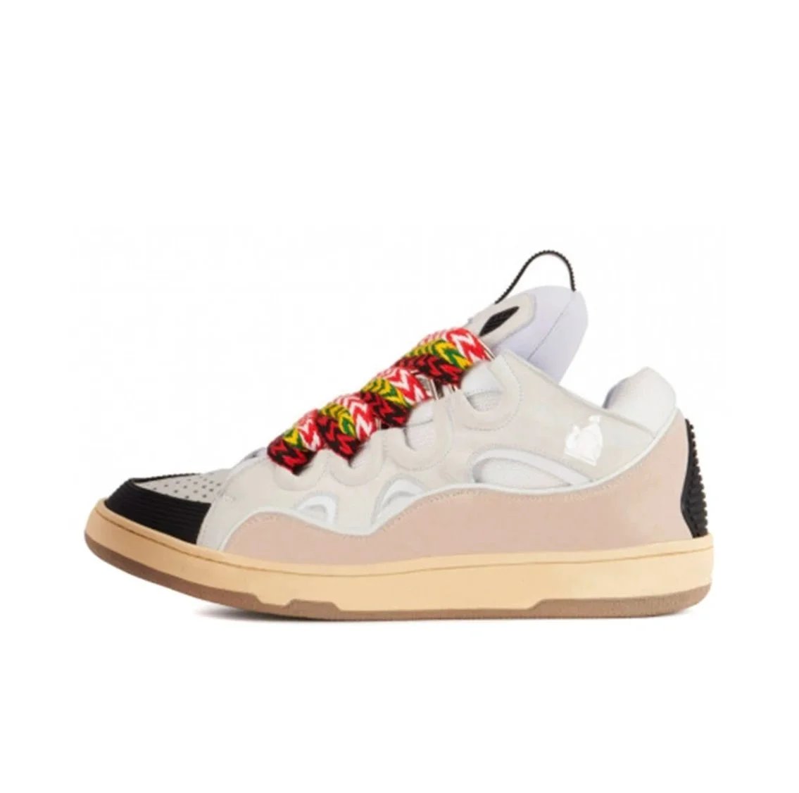 Lanvin Leather Curb White Ivory