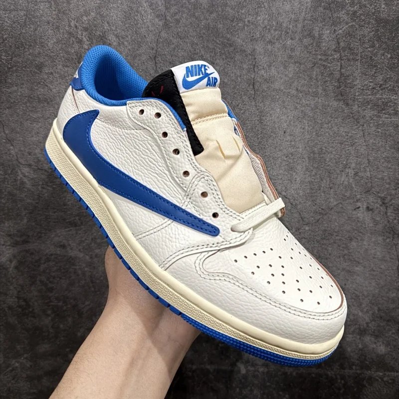 Jordan 1 Low Travis Scott X White Party