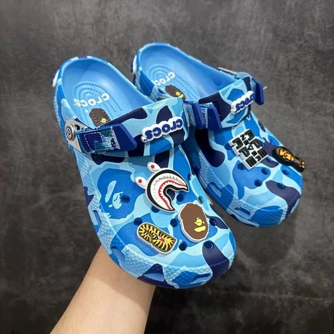 Crocs X Bape