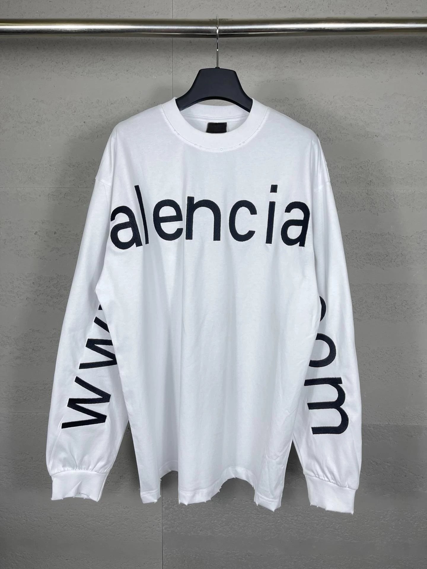 Balenciaga Text Longsleeve