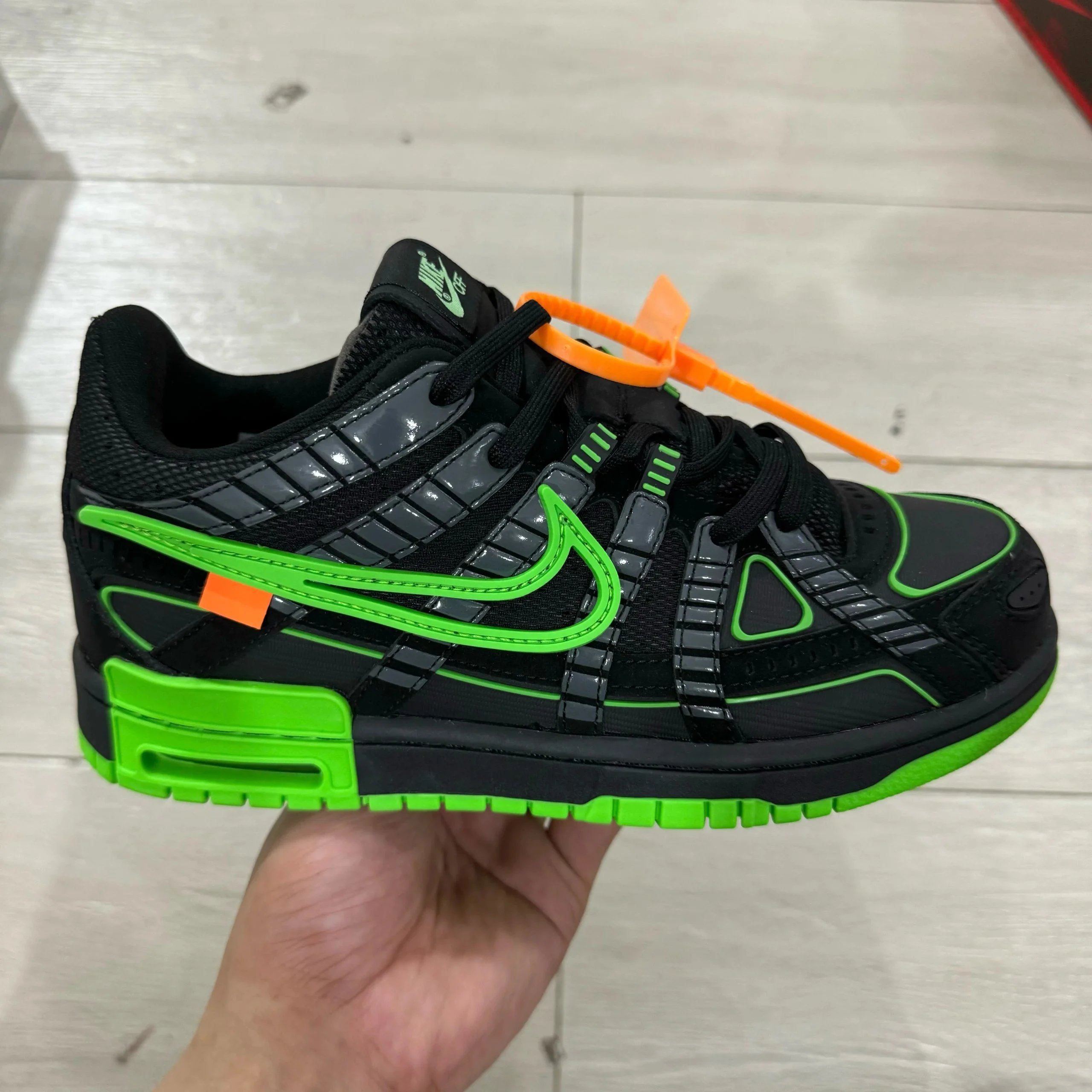 Nike X Off-white Rubber Dunk "metallic Silver"